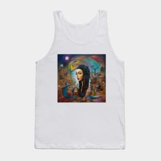 Surreal Orientalism -Kaleidoscope Of Dreams Tank Top